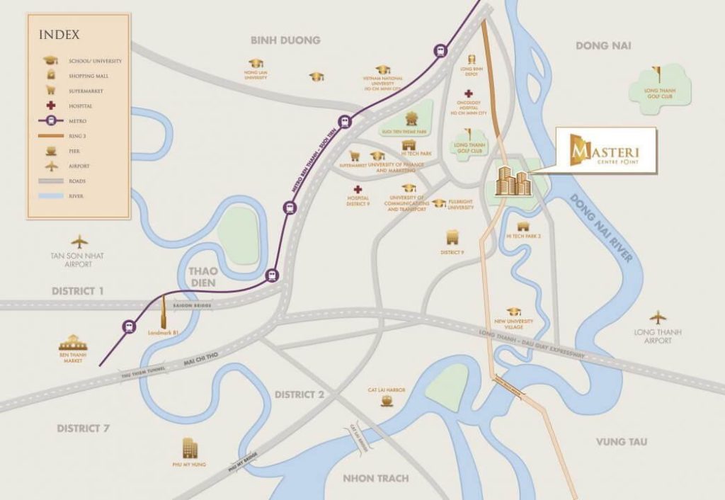 Vị trí Masteri Centre Point: Tọa độ Vàng tại Khu Đông TP.HCM - Hình 1 Vị trí Masteri Centre Point: Tọa độ Vàng tại Khu Đông TP.HCM